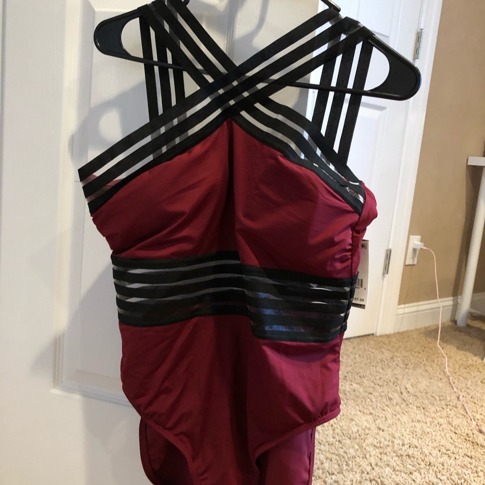 Kenneth Cole one piece bathing suit
